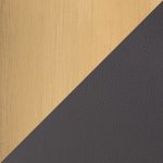 Claire Contemporary Gold and Grey Faux Leather Task Chair 16 Claire Contemporary Gold and Grey Faux Leather Task Chair