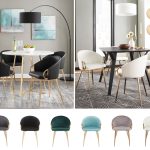 Claire Gold and Black Faux Leather Contemporary Dining Chairs (Set of 2) 23 Claire Gold and Black Faux Leather Contemporary Dining Chairs (Set of 2)