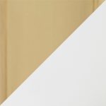 Claire Gold and White Faux Leather Contemporary Chairs (Set of 2) 30 Claire Gold and White Faux Leather Contemporary Chairs (Set of 2)