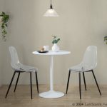 Clara Black Clear Mid-Century Modern Accent Dining Chairs (Set of 2) 13 Clara Black Clear Mid-Century Modern Accent Dining Chairs (Set of 2)