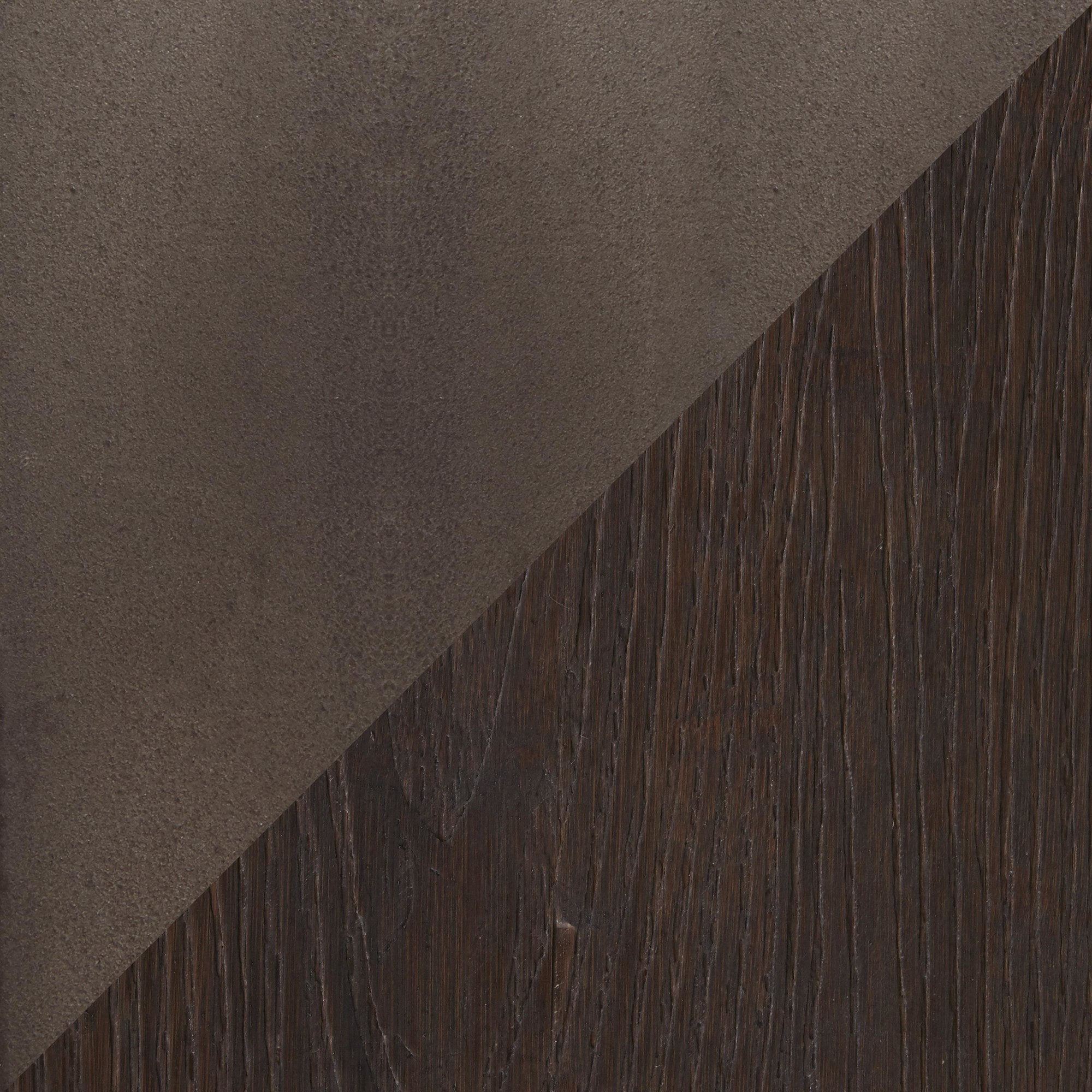 Clara Industrial Antique Metal Espresso Round Dinette Table 8 Clara Industrial Antique Metal Espresso Round Dinette Table - Image 8