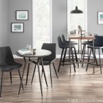 Clara Industrial Antique Metal Round Dinette Table 12 Clara Industrial Antique Metal Round Dinette Table