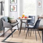 Clara Industrial Antique Metal Round Dinette Table 14 Clara Industrial Antique Metal Round Dinette Table