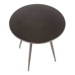 Clara Industrial Antique Metal Round Dinette Table 20 Clara Industrial Antique Metal Round Dinette Table