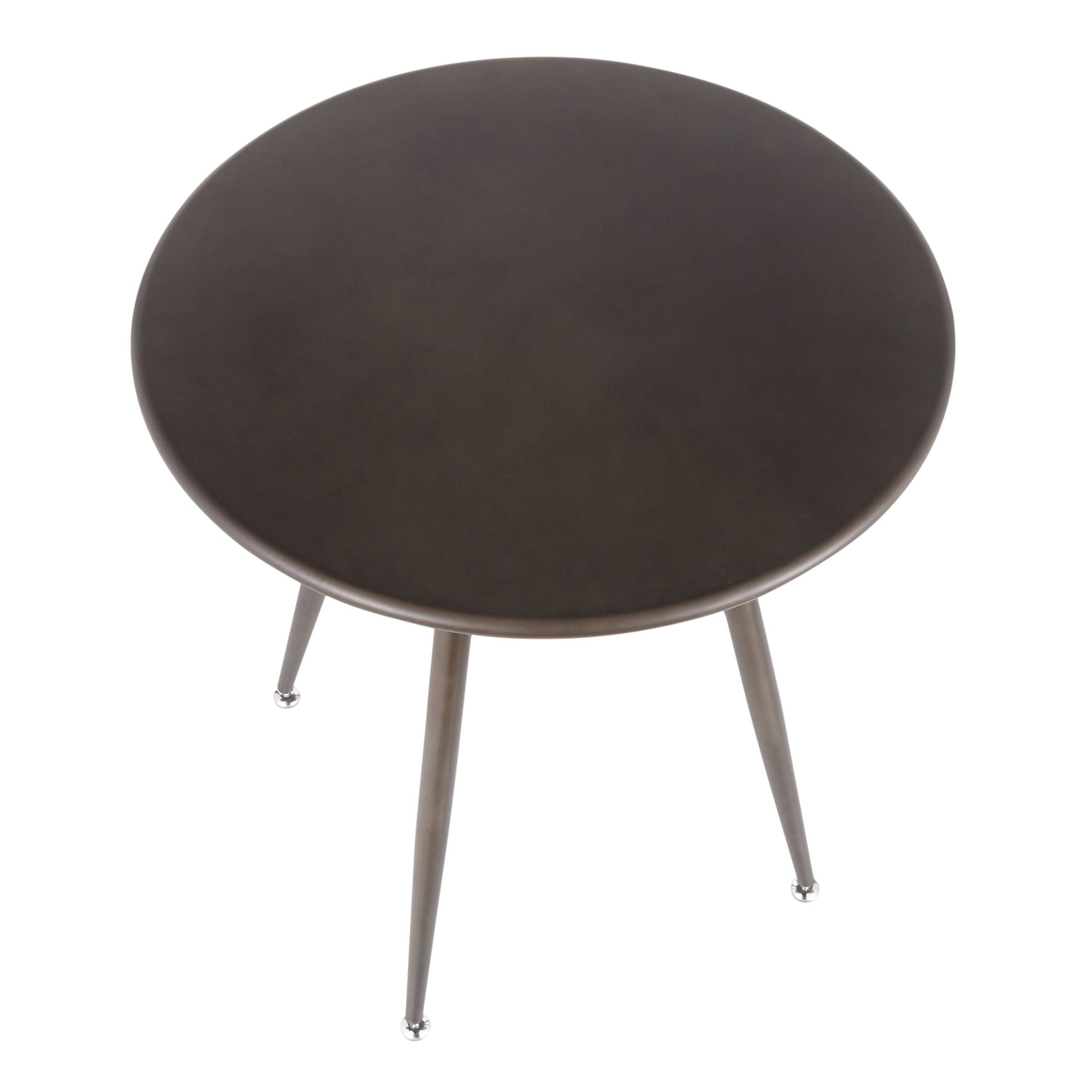 Clara Industrial Antique Metal Round Dinette Table 9 Clara Industrial Antique Metal Round Dinette Table - Image 9