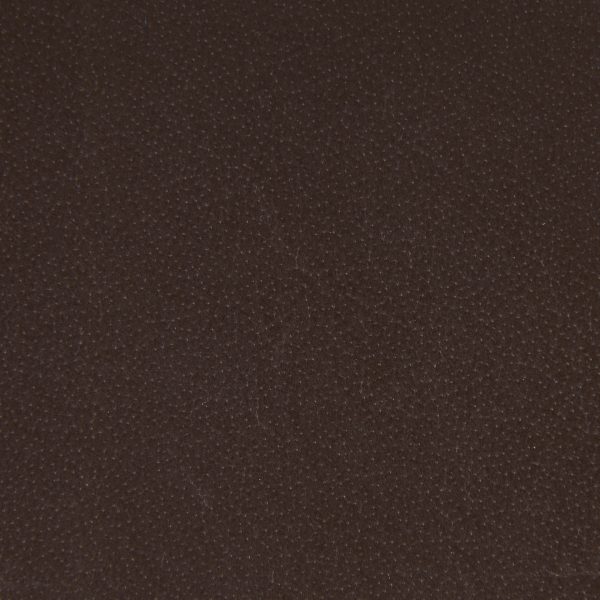 Clarissa 18.0L x 16.0W x 30.25H Dark Brown Woven Leather Seat W Black Metal Frame Bar Stool 1