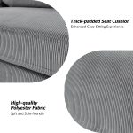Claudius Grey Velvet Oversized Storage Sectional Sofa
