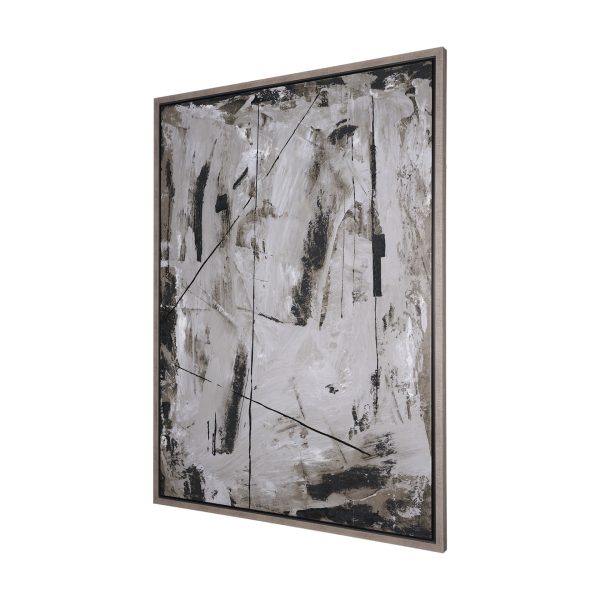 Clay III by Mercana Studio a Hand Embelished Textured Canvas 1