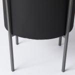 Claypoole (Set of 3) Black Plant Stands