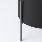 Claypoole (Set of 3) Black Plant Stands
