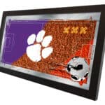 Clemson 26x15 Soccer Wall Mirror 5 Clemson 26x15 Soccer Wall Mirror