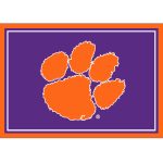 Clemson University 3x4 Area Rug 8 Clemson University 3x4 Area Rug