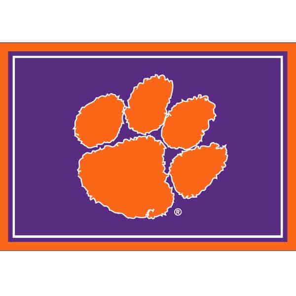 Clemson University 3x4 Area Rug 3