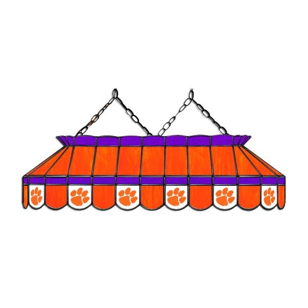 Clemson University 40 inch Glass Lamp