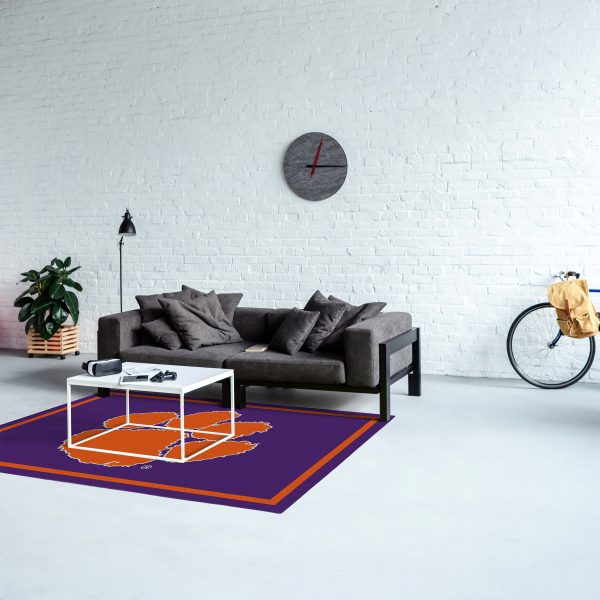Clemson University 4x6 Spirit Rug 1