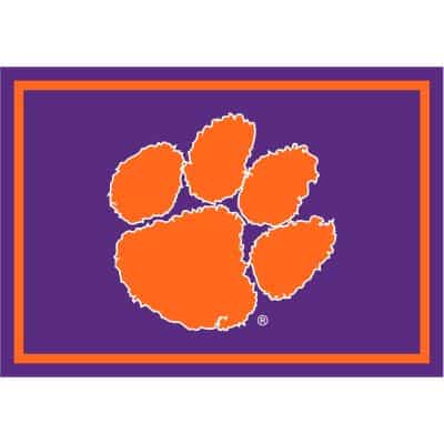 Clemson University 4x6 Spirit Rug