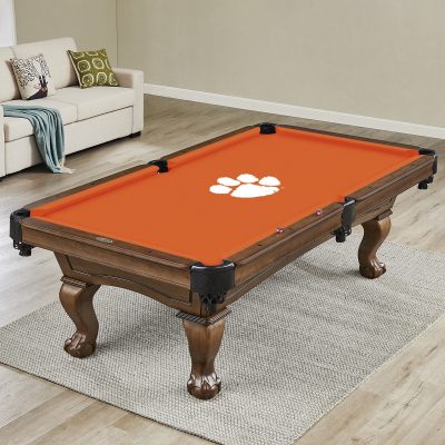 Clemson University 8' Pool Table Cloth