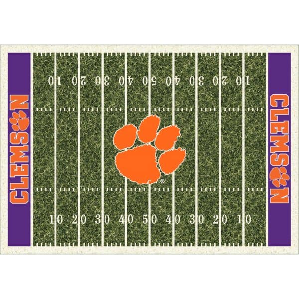 Clemson University 8x11 Homefield Rug