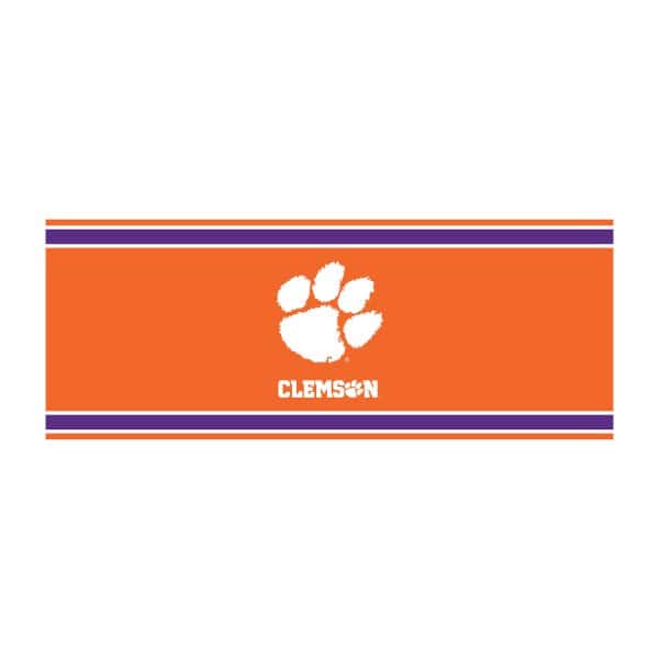 Clemson University Chrome Lamp 4