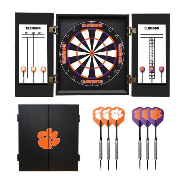Clemson University Fans Choice Dartboard Set 1