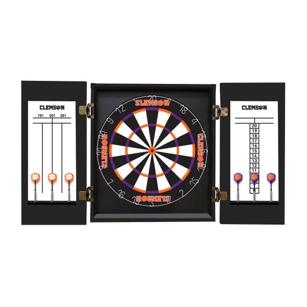Clemson University Fans Choice Dartboard Set 4