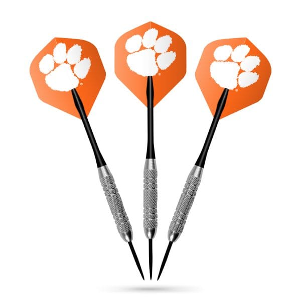 Clemson University Fans Choice Dartboard Set 8