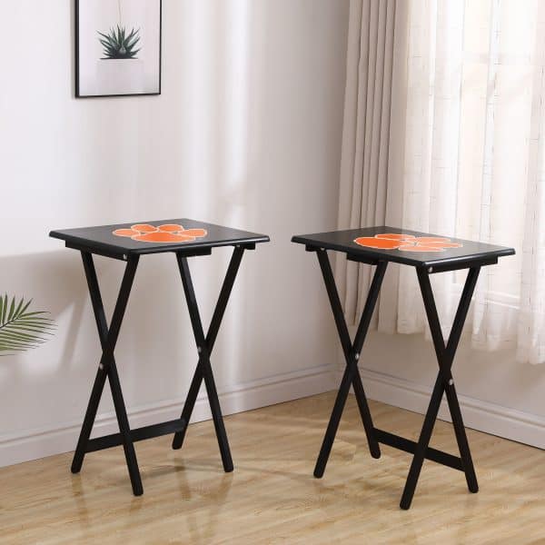Clemson University TV Trays WStand