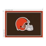 Cleveland Browns 3x4 Spirit Rug, Officially Licensed NFL Area Rug