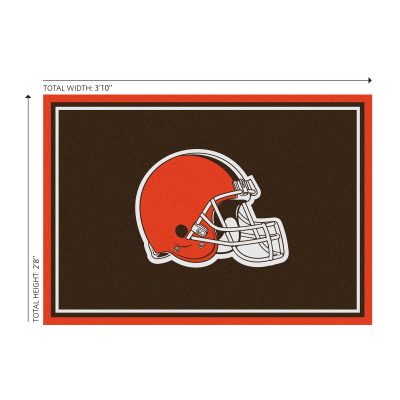 Cleveland Browns 3x4 Spirit Rug, Officially Licensed NFL Area Rug