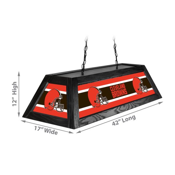 Cleveland Browns 42 Inch Acrylic Billiard Lamp 2