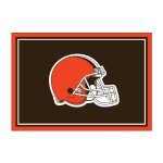 Cleveland Browns 4x6 Officially Licensed NFL Spirit Area Rug