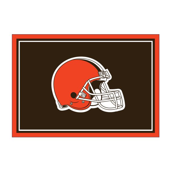 Cleveland Browns 4x6 Officially Licensed NFL Spirit Area Rug 1