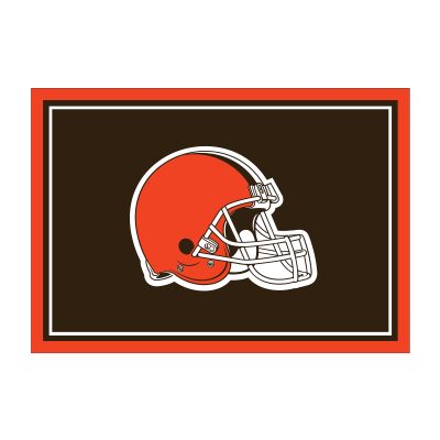 Cleveland Browns 6x8 Spirit Area Rug Licensed NFL Team Rug