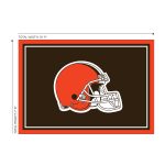 Cleveland Browns 8 x 11 Spirit Area Rug
