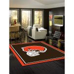 Cleveland Browns 8 x 11 Spirit Area Rug