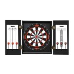 Cleveland Browns Bristle Dartboard Cabinet Set