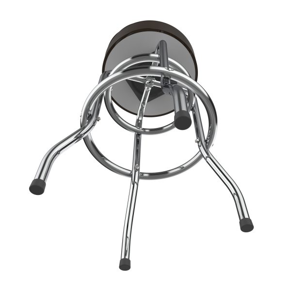 Cleveland Browns Chrome Logo American Crafted Bar Stool 4