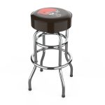 Cleveland Browns Chrome Logo American Crafted Bar Stool