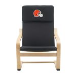 Cleveland Browns Embroidered Birch Bentwood Accent Chair