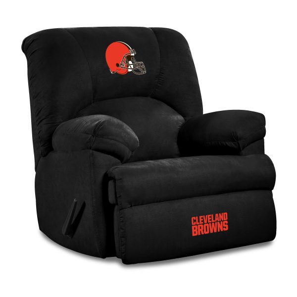 Cleveland Browns Embroidered Microfiber Rocker Recliner 3