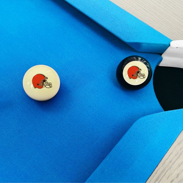 Cleveland Browns Grade A Polyester Logo Billiard Balls 1