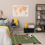 Cleveland Browns Homefield Football Field 4x6 Area Rug