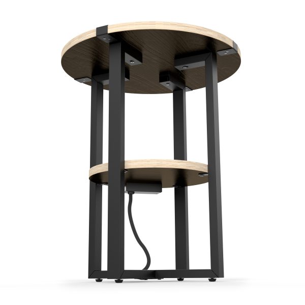 Cleveland Browns Laser Etched Charging Station Side Table 3