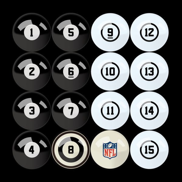 Cleveland Browns Regulation Billiard Ball Set 4