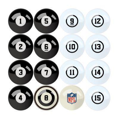 Cleveland Browns Regulation Billiard Ball Set