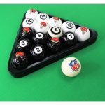 Cleveland Browns Regulation Billiard Ball Set