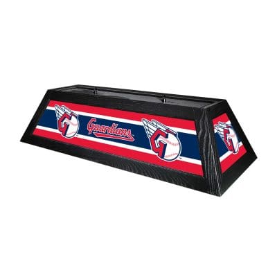Cleveland Guardians 42 Inch Billiard Lamp MLB Officially Licensed