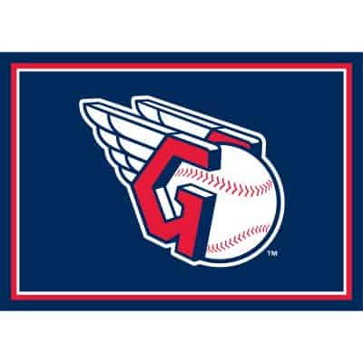 Cleveland Guardians 4x6 Spirit Rug Officially Licensed MLB Area Rug