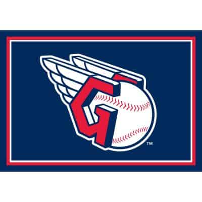 Cleveland Guardians 6x8 Spirit Rug Officially Licensed MLB Area Rug