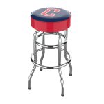 Cleveland Guardians Chrome Bar Stool American Made Team Barstool